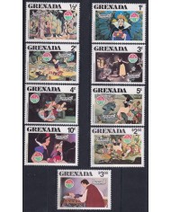 F-EX51930 GRENADA MNH 1980 CHRISTMAS NAVIDAD WALT DISNEY SNOW WHITE.