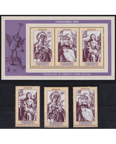 F-EX52779 PENRHYN MNH 1979 CHRISTMAS NAVIDAD ART ENGRAVING ALBERT DURER.