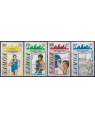 F-EX53275 SAMOA MNH 1992 OLYMPIC GAMES BARCELONA ATHLETISM BOXING.