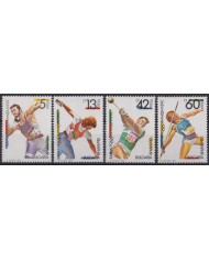 F-EX53320 BULGARIA MNH 1990 OLYMPIC GAMES BARCELONA ATHLETISM ATLETISMO.