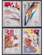 F-EX53324 TURKEY CYPRUS CHIPRE MNH 1992 OLYMPIC GAMES BARCELONA BYCICLE TENNIS.