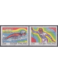 F-EX53338 SUOM SUOMI FINLAND MNH 1992 OLYMPIC GAMES BARCELONA – ALBERTVILLE SKI.