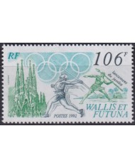 F-EX53349 WALLIS ET FUTUNA MNH 1992 OLYMPIC GAMES BARCELONA JAVELIN.