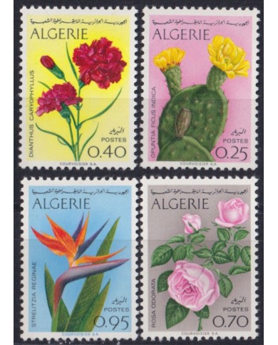 F-EX52698 ALGERIE ALGERIA 1968 MNH FLORES FLOWER.
