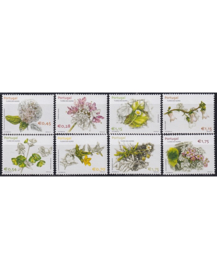 F-EX50844 AZORES PORTUGAL 2002 MNH FLOWER FLORES.