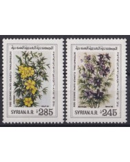 F-EX41990 SYRIA 1984 MNH FLOWER FLORES.