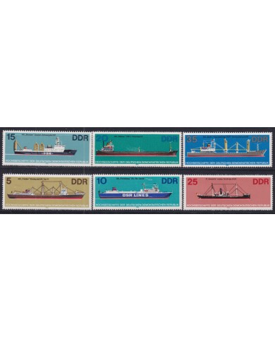 F-EX50908 GERMANY DDR 1982 MNH MERCHART SHIP BARCOS.