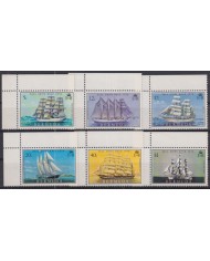 F-EX50634 BERMUDA 1976 MNH HISTORIC SAILING SHIP BARCOS.
