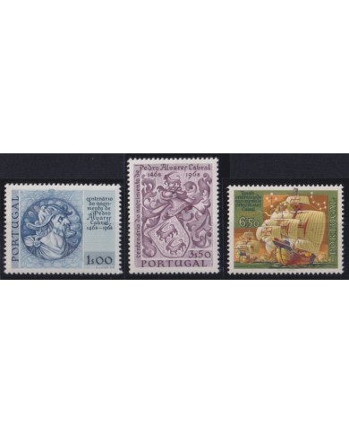 F-EX53213 PORTUGAL 1968 MNH PEDRO ALVAREZ CABRAL DISCOVERY BOAT SHIP BARCOS.