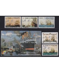 F-EX53030 SAO TOME I PRINCIPE 1989 MNH SAILING BOAT SHIP BARCOS.