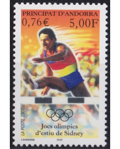 F-EX52866 ANDORRA MNH 2000 OLYMPIC GAMES SIDNEY ATHETISM.