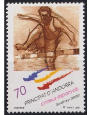 F-EX52867 ANDORRA MNH 2000 OLYMPIC GAMES SIDNEY ATHETISM.