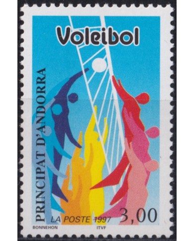 F-EX52864 ANDORRA MNH 1997 VOLLEYBALL CHAMPIONSHIP.