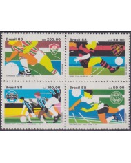 F-EX52030 BRAZIL MNH 1988 SOCCER FUTBOL FOOTBALL CLUB.