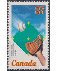F-EX52224 CANADA MNH 1988 CENTENARY OF BASEBALL IN CANADA. F-EX52224 CANADA MNH 1988 CENTENARY OF BASEBALL IN CANADA.