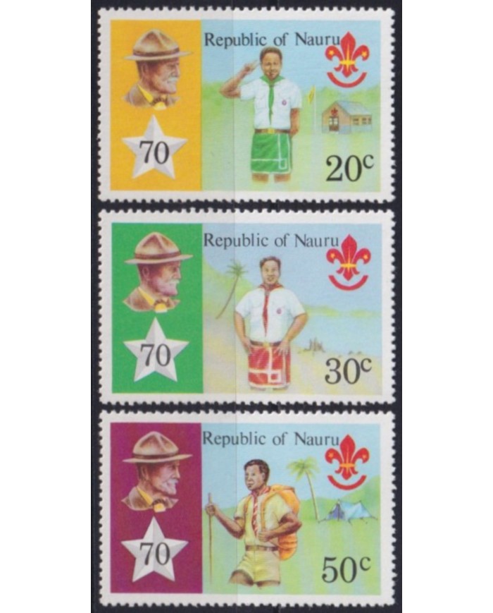 F-EX53494 NAURU MNH 1978 BOYS SCOUT.