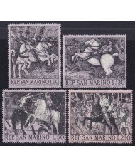 F-EX52910 SAN MARINO MNH 1968 PAOLO UCELLO HORSE PAINTING ART.