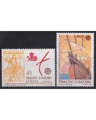 F-EX52858 ANDORRA MNH 1992 EUROPA DISCOVERY OF AMERICA SHIP.