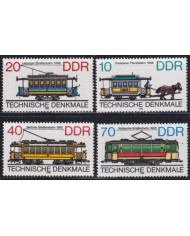 F-EX50889 GERMANY DDR MNH 1986 RAILROAD RAILWAYS.