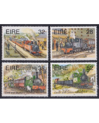 F-EX52967 IRELAND EIRE MNH 1995 HISTORIC RAILROAD RAILWAYS.