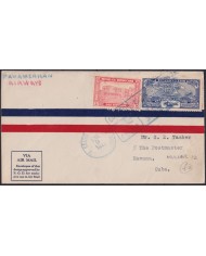1929-PV-47 DOMINICAN REP 1929 FIRTS FLIGHT SANTO DOMINGO – HAVANA.