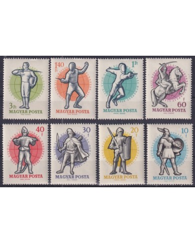 F-EX52004 HUNGARY 1959 MLH MILITAR UNIFORM FENCING.
