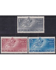 F-EX51153 INDONESIA 1958 MLH CYCLING.