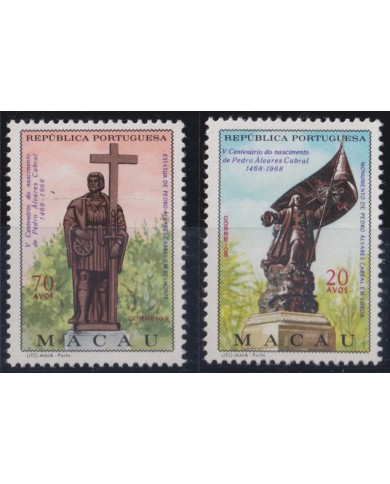 F-EX53235 MACAU CHINA 1968 MNH PEDRO ALVAREZ CABRAL DISCOVERY.