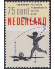 F-EX52185 NEDERLAND HOLLAND MNH 1989 SPORT CHILDREN SOCCER.