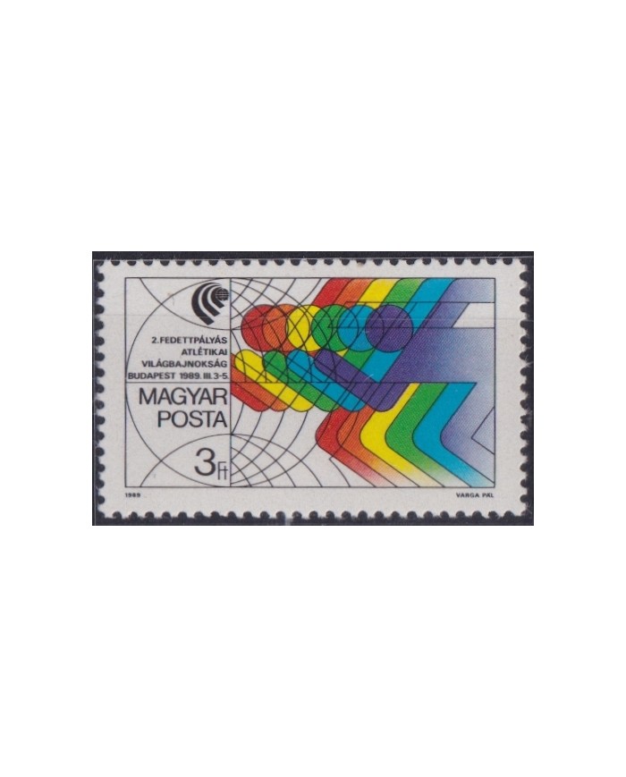F-EX52170 HUNGARY MNH 1989 SPORT INDOOR EUROPEAN CHAMPIONSHIP.