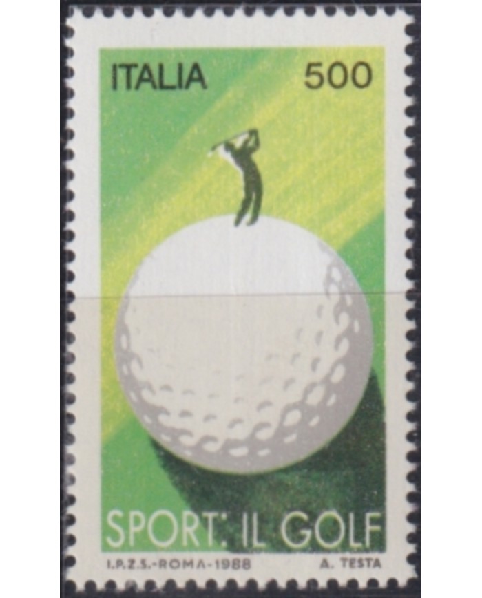 F-EX52060 ITALY MNH 1988 SPORT GOLF.