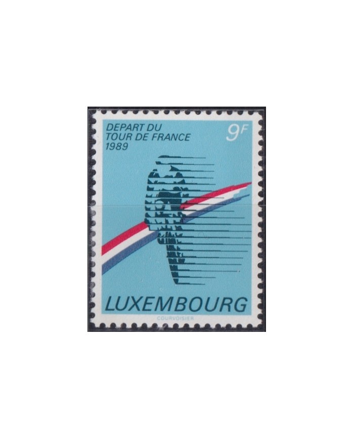 F-EX52194 LUXEMBOURG MNH 1989 SPORT TOUR OF FRANCE CYCLING.