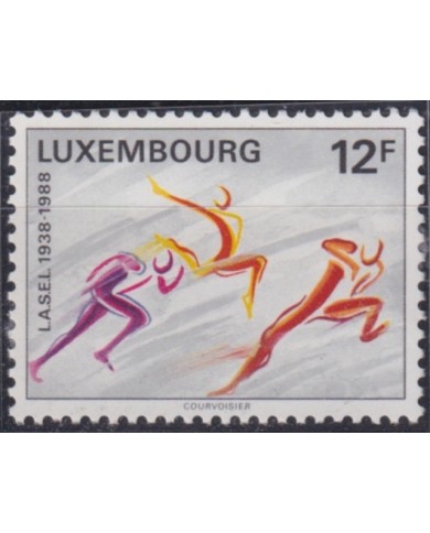 F-EX52069 LUXEMBOURG MNH 1988 SPORT LASEL.