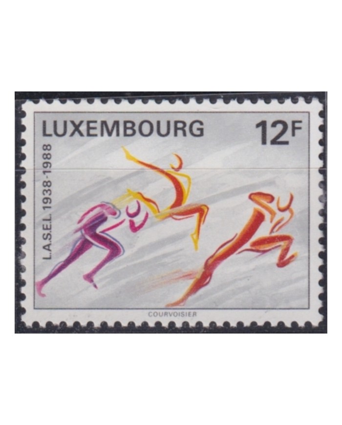 F-EX52069 LUXEMBOURG MNH 1988 SPORT LASEL.