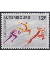 F-EX52069 LUXEMBOURG MNH 1988 SPORT LASEL.