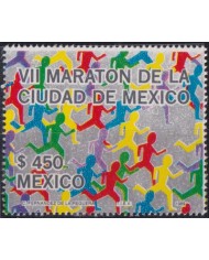 F-EX52199 MEXICO MNH 1989 SPORT VII MARATON CIUDAD DE MEXICO.