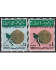F-EX53615 PAKISTAN MNH 1968 SPORT HOCKEY CHAMPION.