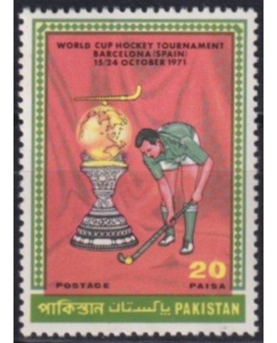 F-EX53617 PAKISTAN MNH 1971 SPORT HOCKEY CHAMPION.