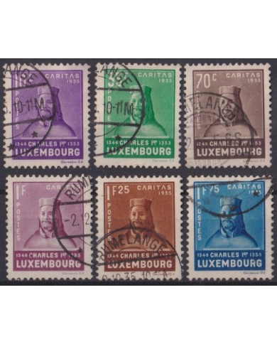 F-EX48517 LUXEMBOURG 1935 CHARLES I CHARITY WELFARE USED +120€. F-EX48517 LUXEMBOURG 1935 CHARLES I CHARITY WELFARE USED +120€.
