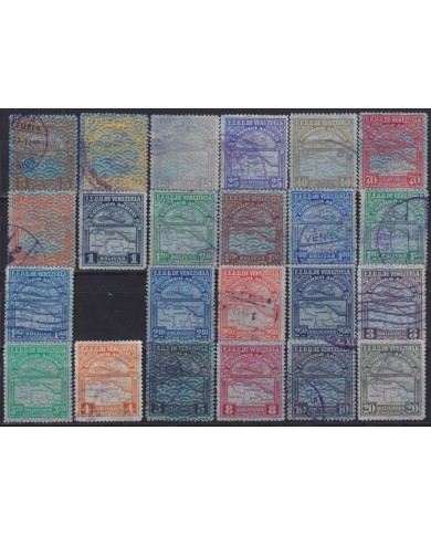 F-EX47986 VENEZUELA 1932 AIRMAIL AVION AIRPLANE SECURITY PAPER + 140€.