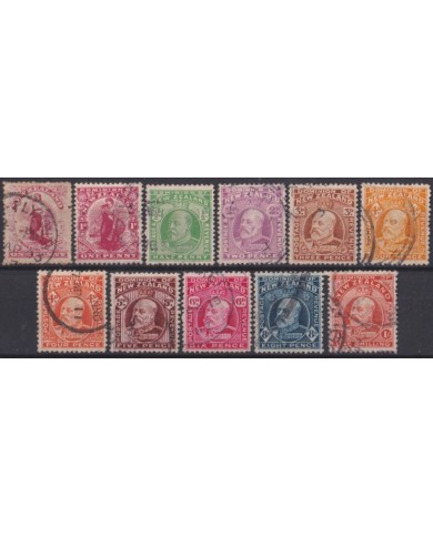 F-EX48452 NEW ZEALAND 1909-10 STAMPS LOTS +52€.