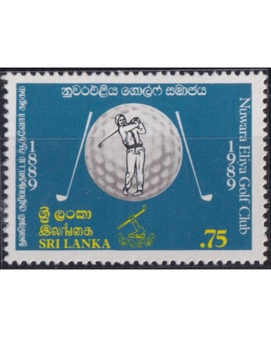 F-EX52217 SRI LANKA CEYLON MNH 1989 NUWARA ELIYA GOLF CLUB.