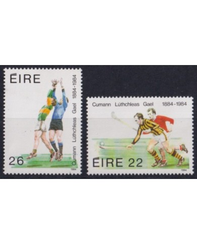 F-EX52875 IRELAND EIRE MNH 1984 CENTENARY GAELIC ATHLETIC SOC BASKET HOCKEY.