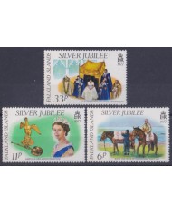 F-EX52954 FALKLAND IS UK ENGLAND MNH 1977 ROYAL FAMILY SILVER JUBILEE  HORSE.