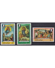 F-EX53764 GIBRALTAR 1983 MNH CHRISTMAS NAVIDAD RELIGION ART RAPHAEL PAINTING.