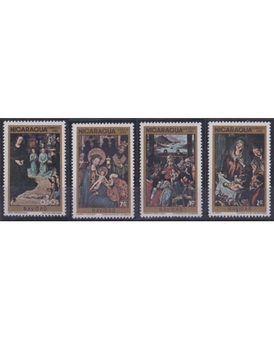 F-EX53799 NICARAGUA 1983 MNH CHRISTMAS NAVIDAD RELIGION ART PAINTING EL GRECO.