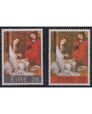 F-EX53808 IRELAND EIRE 1983 MNH CHRISTMAS NAVIDAD RELIGION ART GOTICS PAINTING.