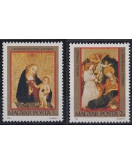 F-EX53810 HUNGARY 1983 MNH CHRISTMAS NAVIDAD RELIGION ART GOTICS PAINTING.