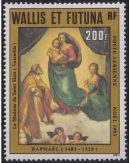 F-EX53811 WALLIS ET FUTUNA 1983 MNH CHRISTMAS NAVIDAD RELIGION ART RAPHAEL.