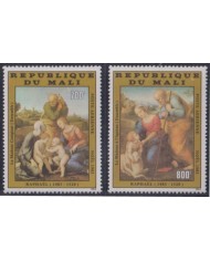 F-EX53813 MALI 1983 MNH CHRISTMAS NAVIDAD RELIGION ART RAPHAEL PAINTING.